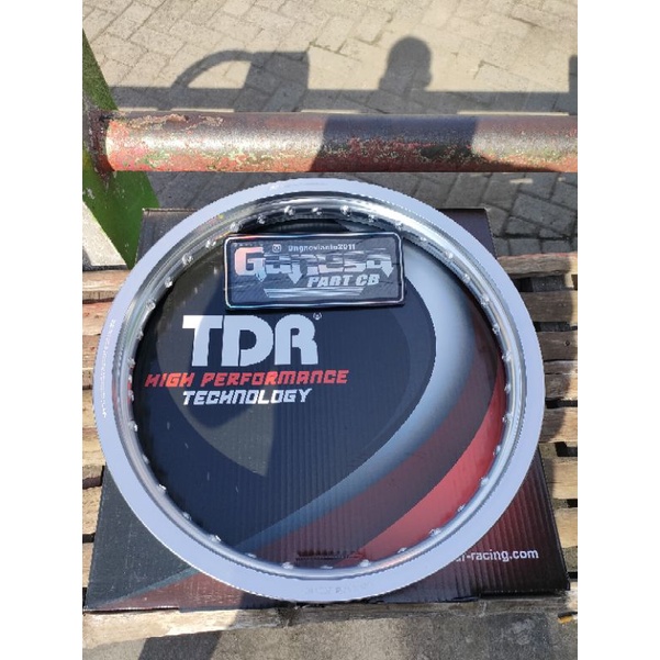 Velg tdr wx ring 17 silver ukuran 185