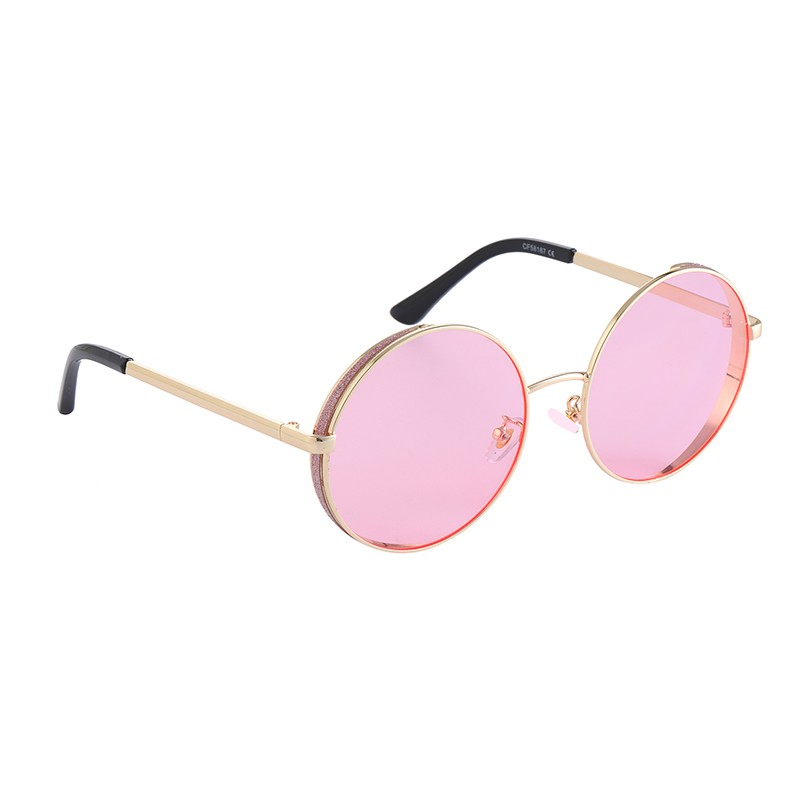 【Grosir】Kacamata hitam bulat/Kacamata wanita/Kacamata mode/Kacamata hitam/sunglasses/UV400