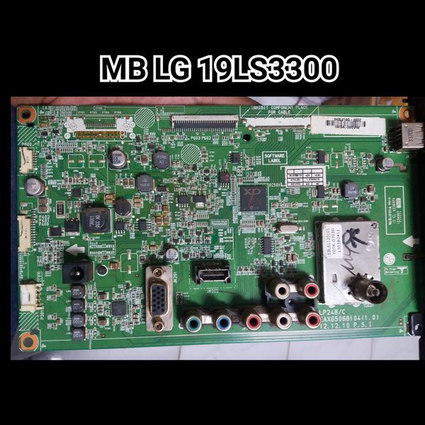 MB TV LG 19LS3300 - MAINBORD TV LG 19LS3300 - MESIN TV LG 19LS3300