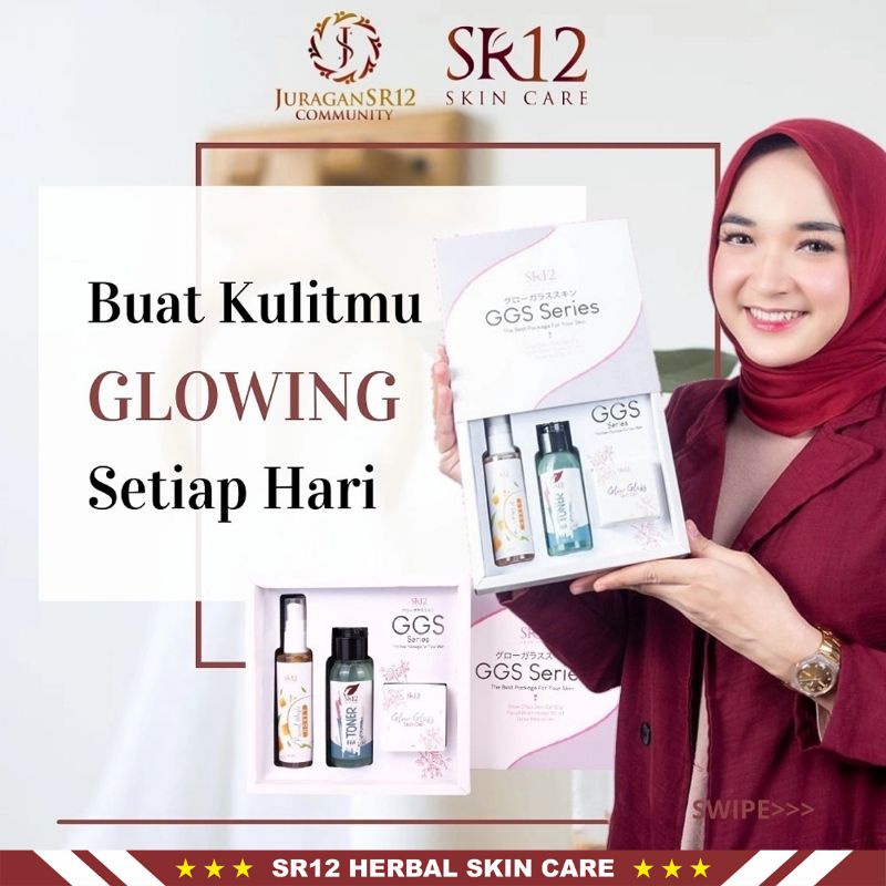 GGS SR12 | GGS Series SR12 Skincare | Glow Glass Skin Gel | Paket Perawatan &amp; Kecantikan