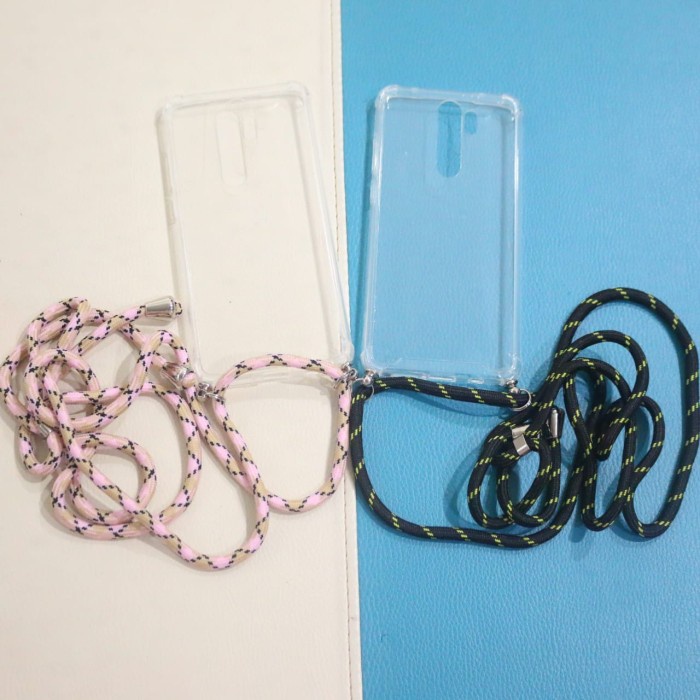 

Hot Sale 0488 Ldacc Redminote 8 Pro Sling Case Tali Anti Crack Bening Lanyard Limited