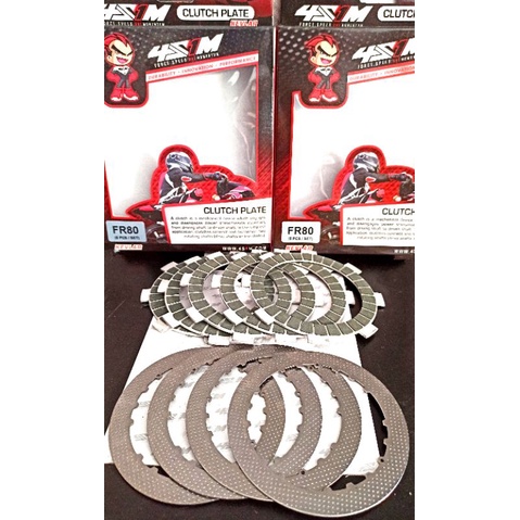 Kampas kopling 4S1M FR80 kevlar plat kampas kopling FR80 totol