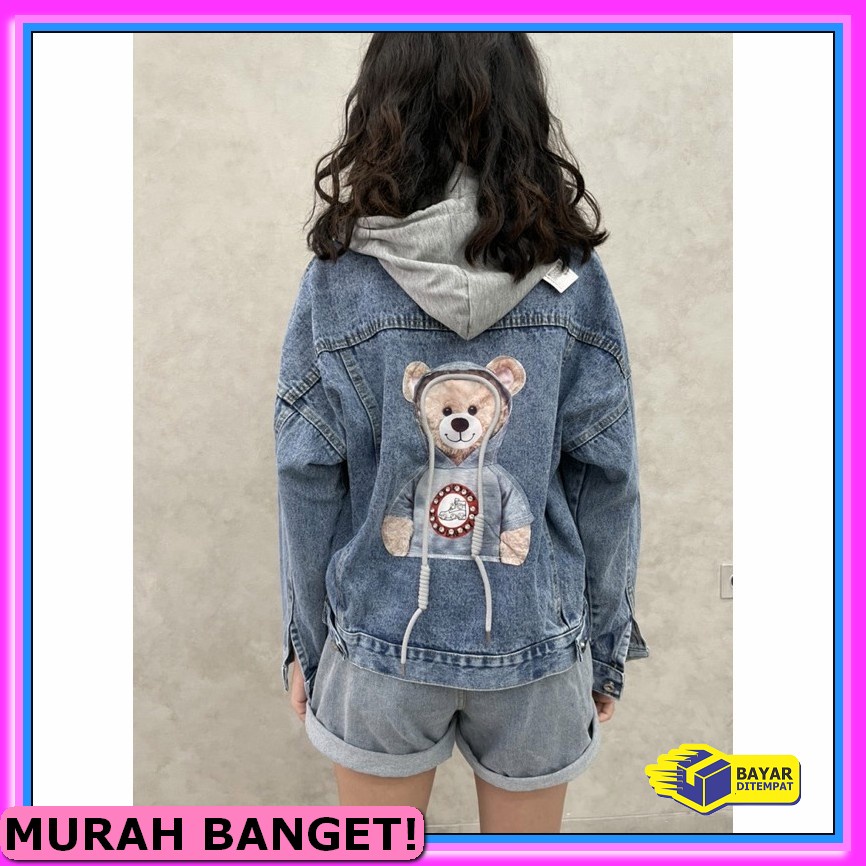 [ Korean Style ] - Jaket Crop Jeans Berwarna | Colored Cropped Je JB618 Amr Original - Jaket Premi