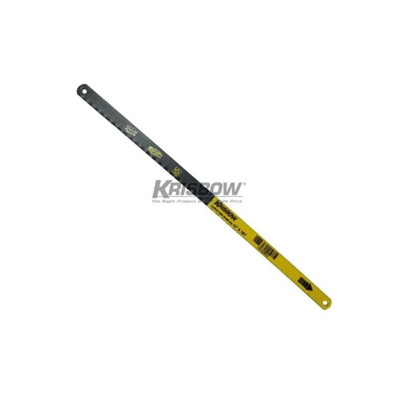 KRISBOW HSS BIMETAL HAND HACKSAW BLADE 12INX18T