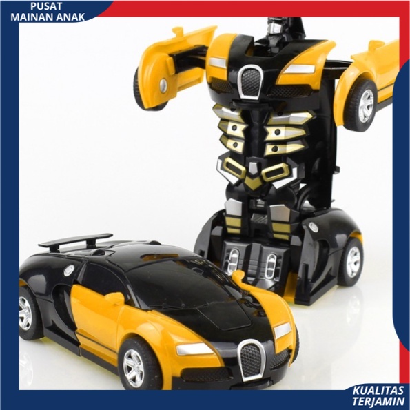 MAINAN MOBIL ROBOT AUTOBOT TRANSFORM ANAK LAKI LAKI BISA BERUBAH MENJADI ROBOT PULLBACK