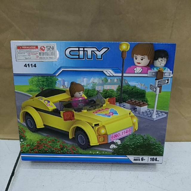 MAINAN BLOCK BRICK COGO CITY 4114