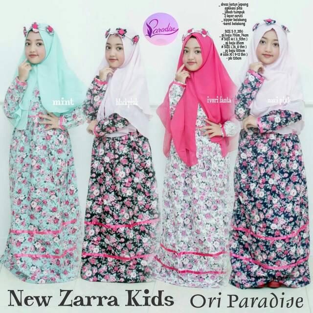 GAMIS ANAK CANTIK ORI PARADISE(Bisa Couple Ibu dan Anak )