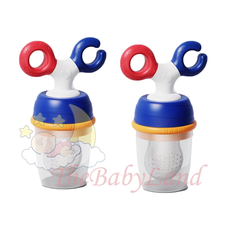 [1KG 21PCS] Babyland Empeng Buah Ring Bayi Fruit Feeder Pacifier Dot