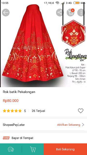 Rok Batik Pekalongan