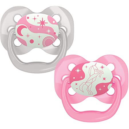 Dr Brown's Advantage Pacifier Glows in the Dark/Empeng bayi