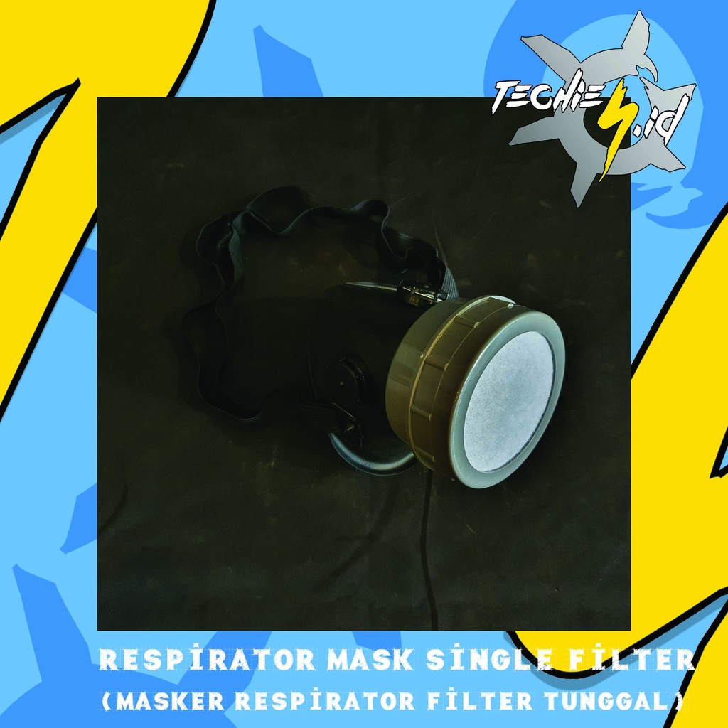 Respirator Mask Single Filter (Masker Respirator Filter Tunggal)