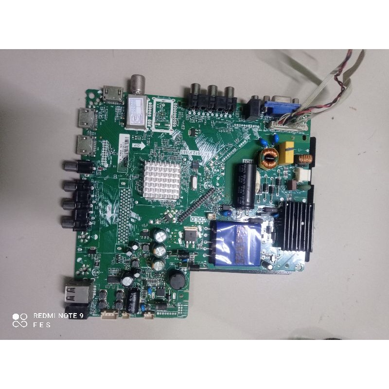 MB - Mainboard - Mesin TV Akari 3289T2 LE-3289T2
