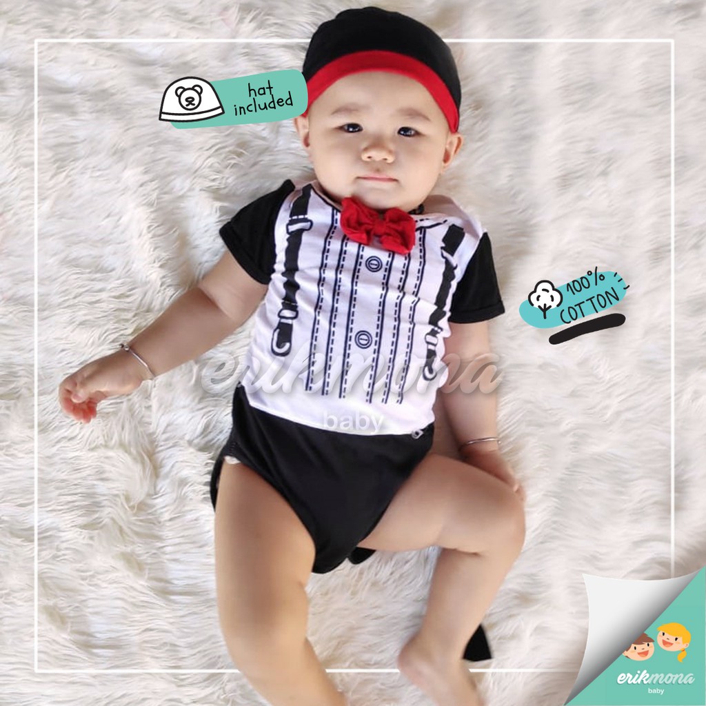 ✔️baju bayi jumper bayi✔️ suspender dasi topi✔️