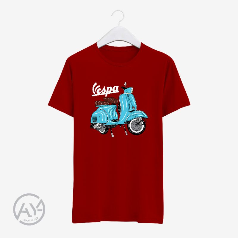 t-shirt kaos distro vespa/kaos pria komunitas vespa peggio