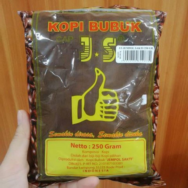 

TERMURAH Kopi Bubuk Kasar Jempol JS Coffee Enak Banget oleh oleh lampung