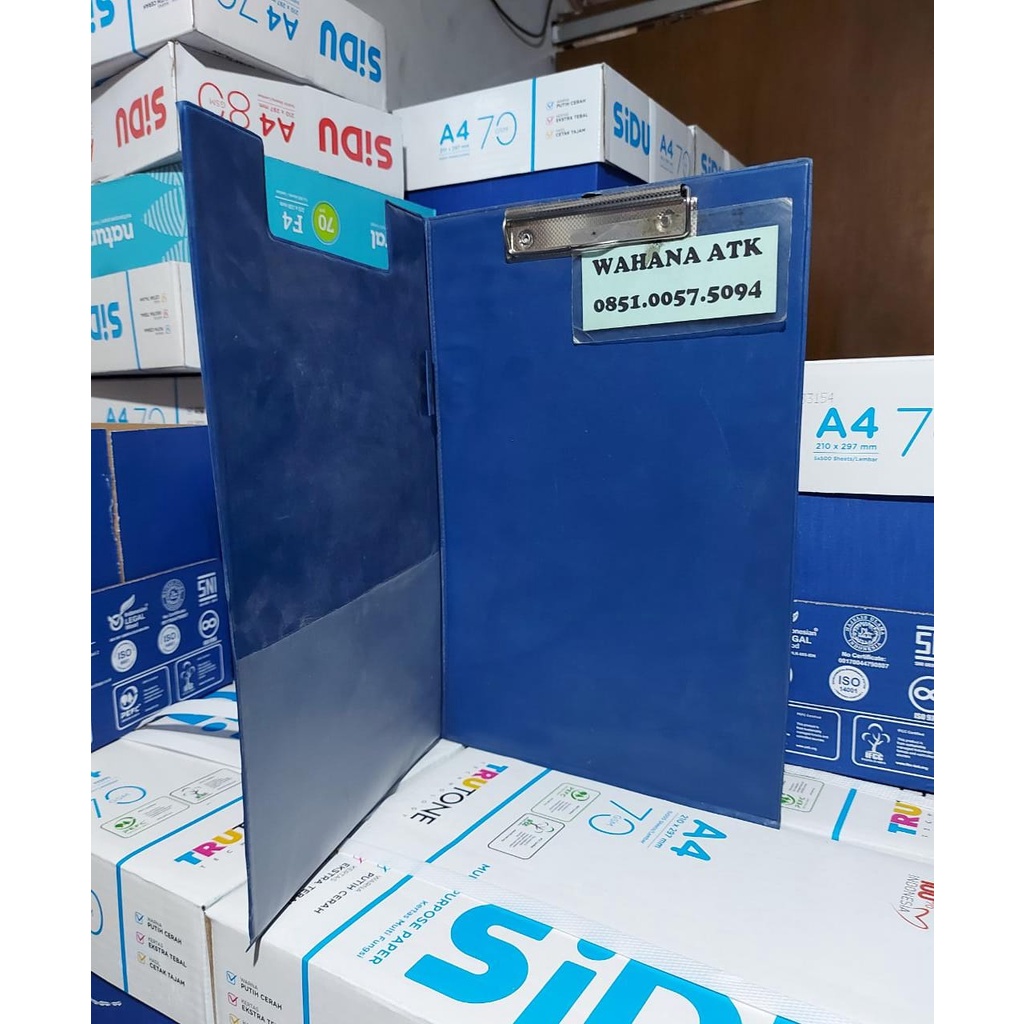 

Clip board with cover / klip board / papan dada / papan jalan / papan ujian