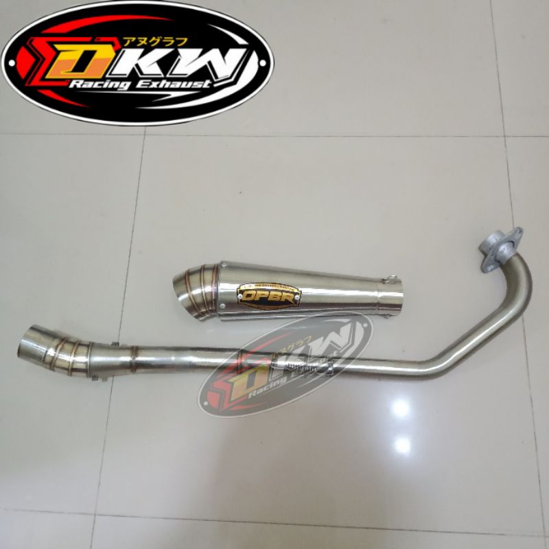 Knalpot Racing Opbr Jigsaw Pnp Jupiter MX New MX Old MX King