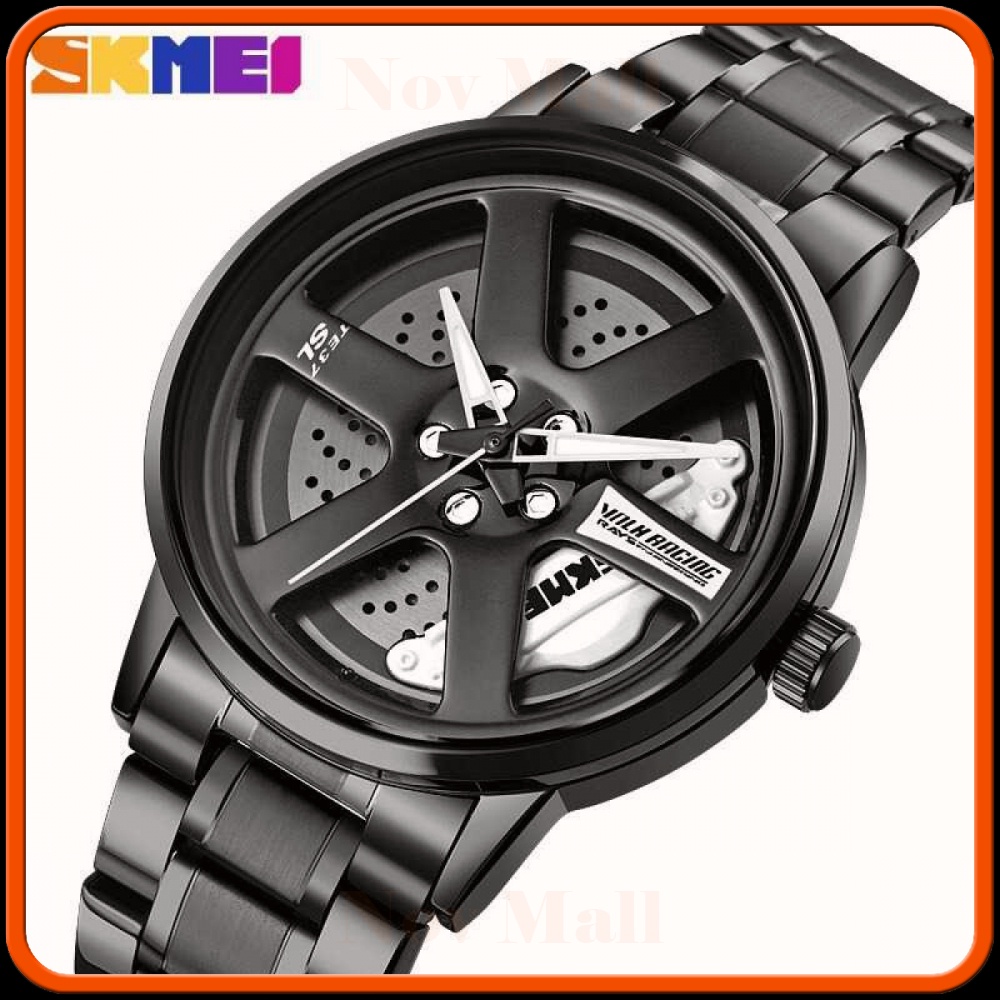 SKMEI Jam Tangan Analog Pria Stainless Steel Strap - 1787