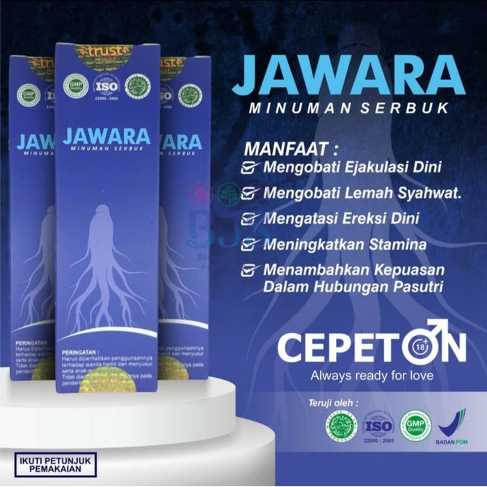 Obat Jawara Asli Serbuk Minuman Untuk Pria Tahan Lama