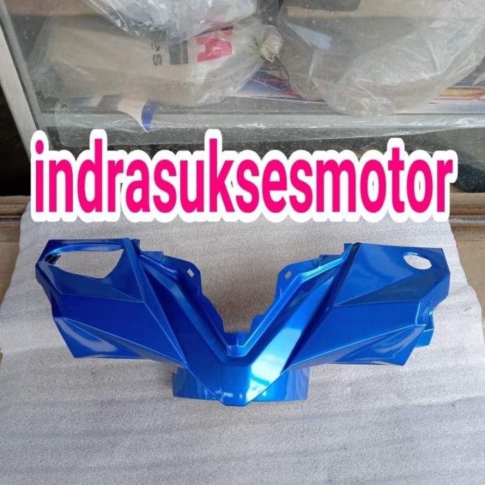 batok kepala depan motor beat new all esp warna biru