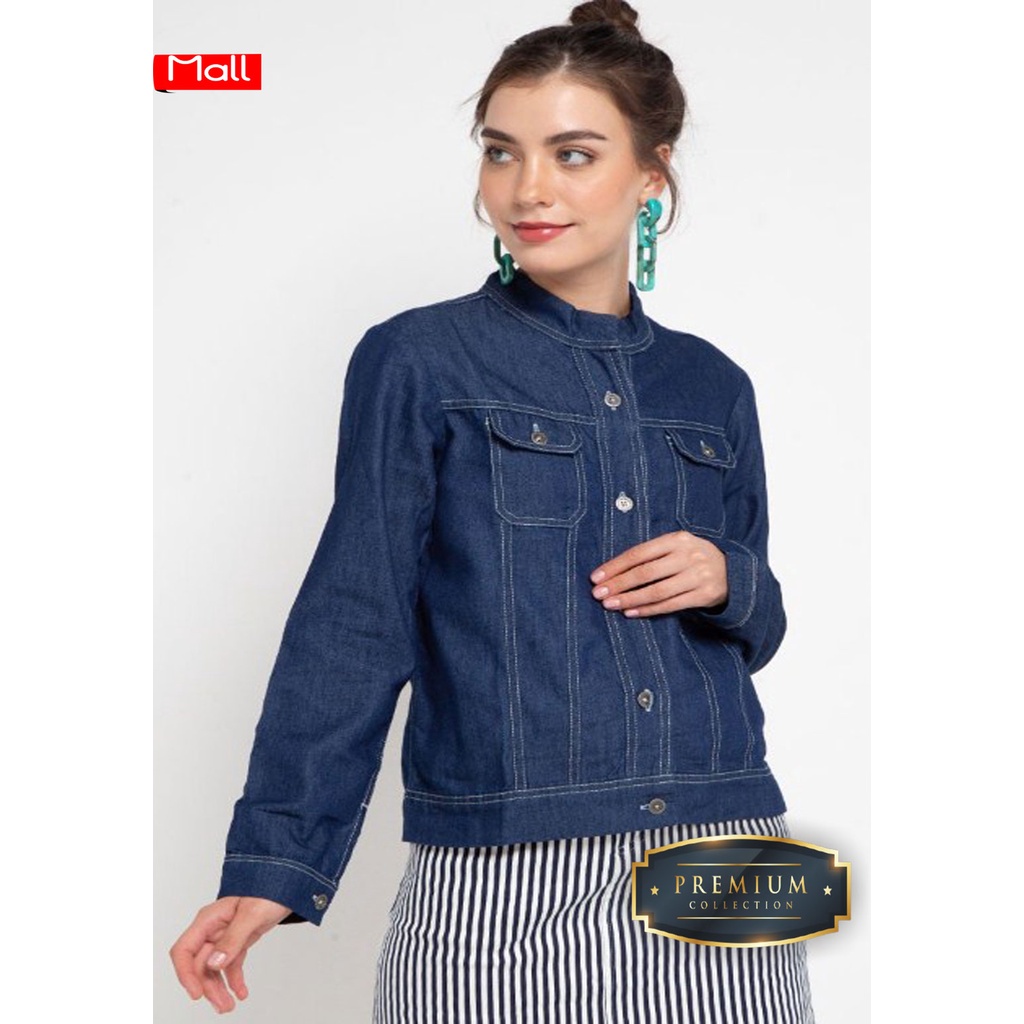 Premium Jeans MY19OW007APK Blouse Denim Jacket Dark Blue