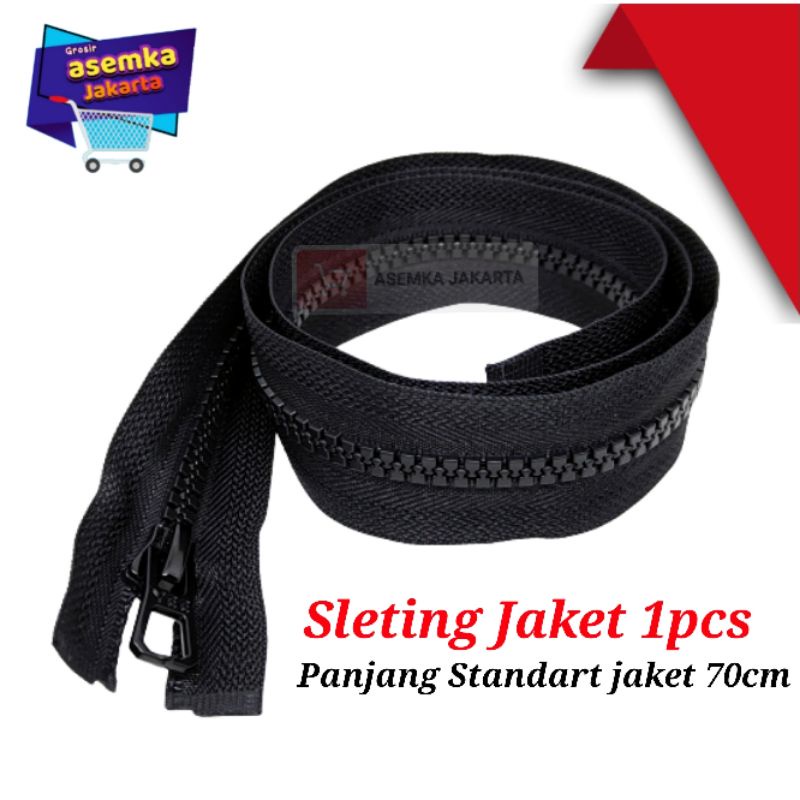 Resleting sleting jaket Mata Resleting sleting Jaket 12pcs