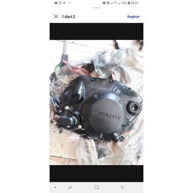 block blok bak kanan oli cb 150 r streetfire old lama