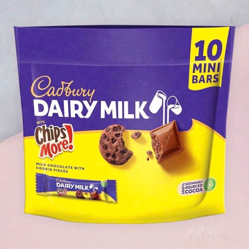 

Cadbury Dairy Milk Chips More 150gr (10x15gr)