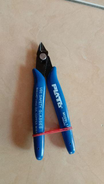 Tang Potong Coil Kawat Vape Micro Nipper Soft Spring Plato 170 5 Inch