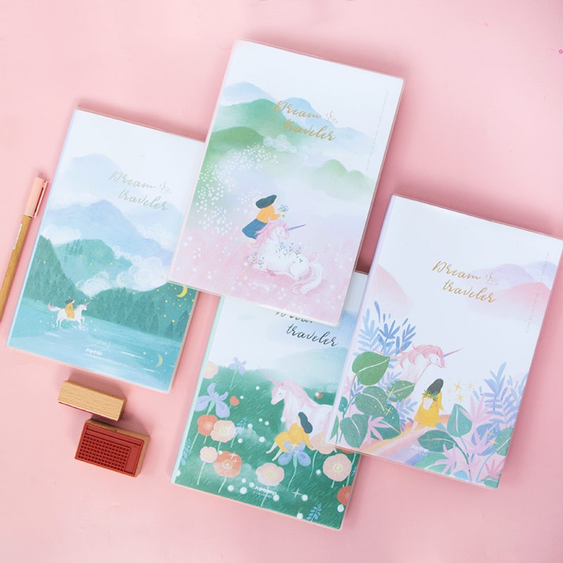 

Dream Traveler Thick Ruled Notebook | Buku Tulis (B5)