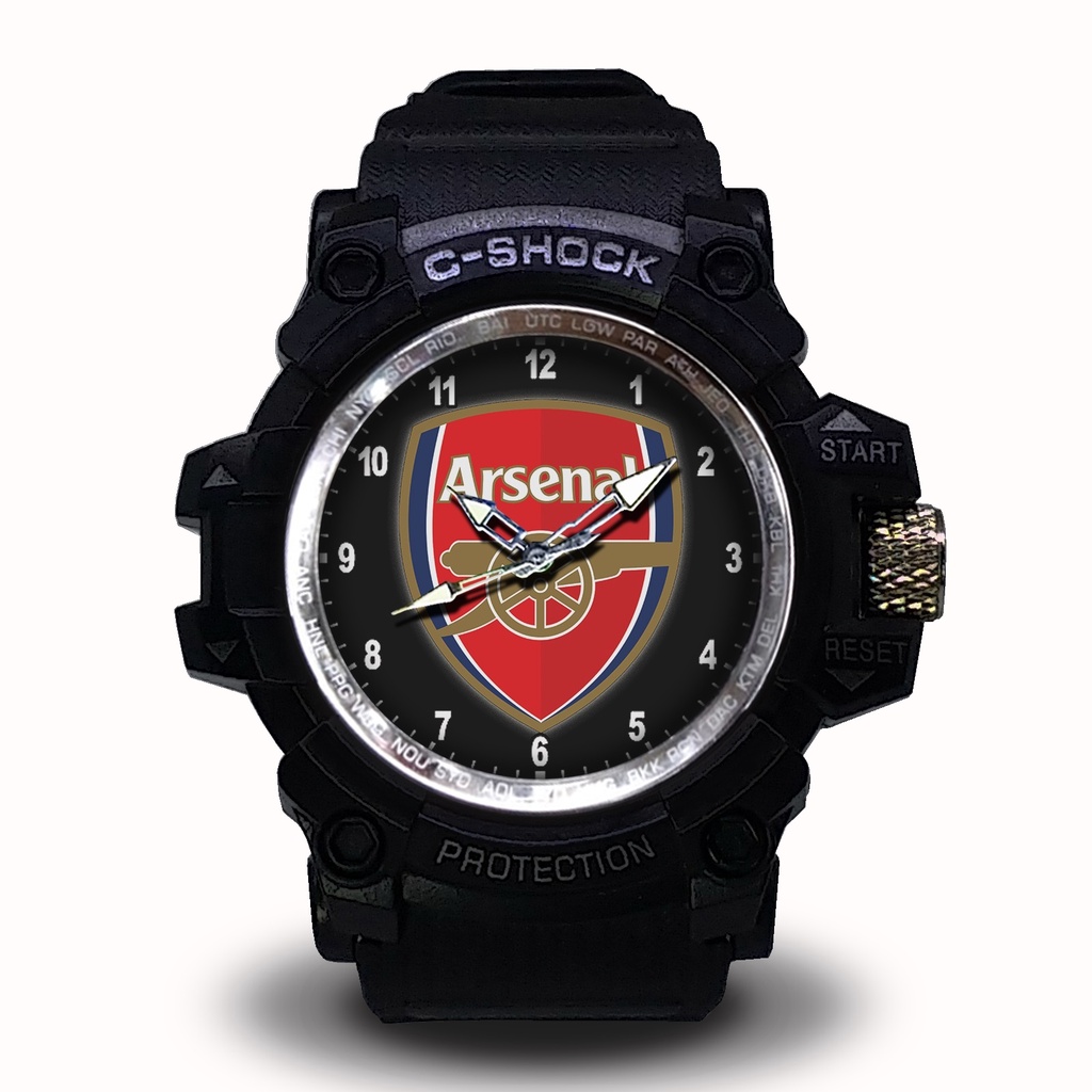 Jam Tangan Arsenal Outdoor Anti Air #Hitam