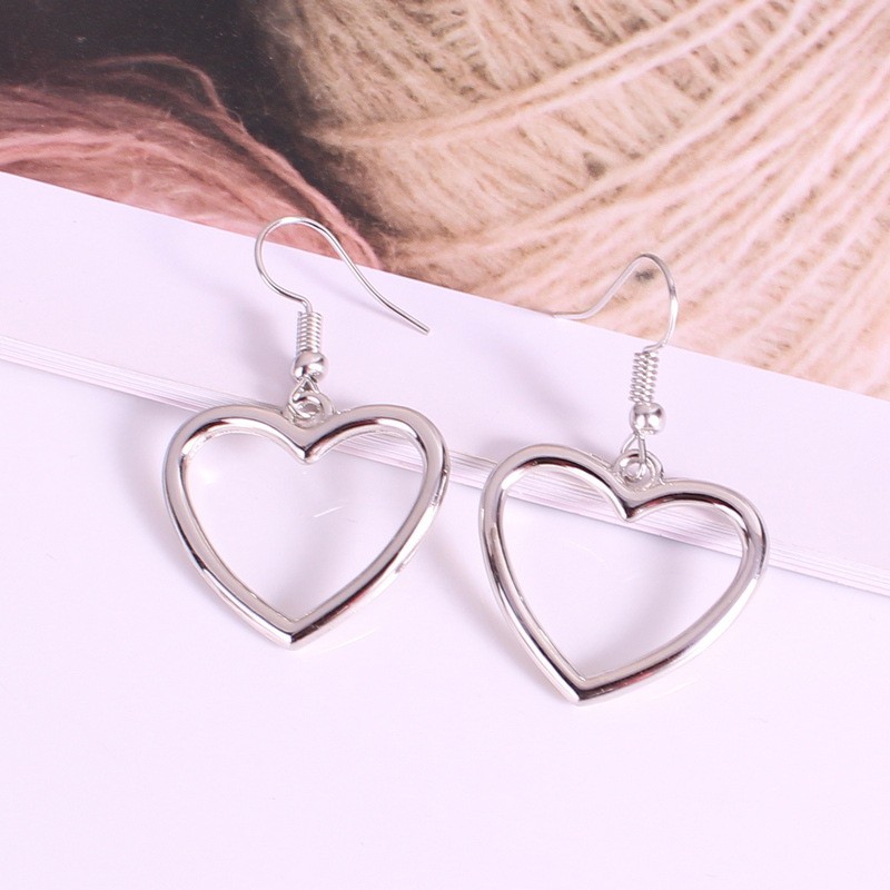 MORYMOSHI A29 Anting Tusuk Love Earring fashion Wanita Korea Aksesoris Fashion  Murah