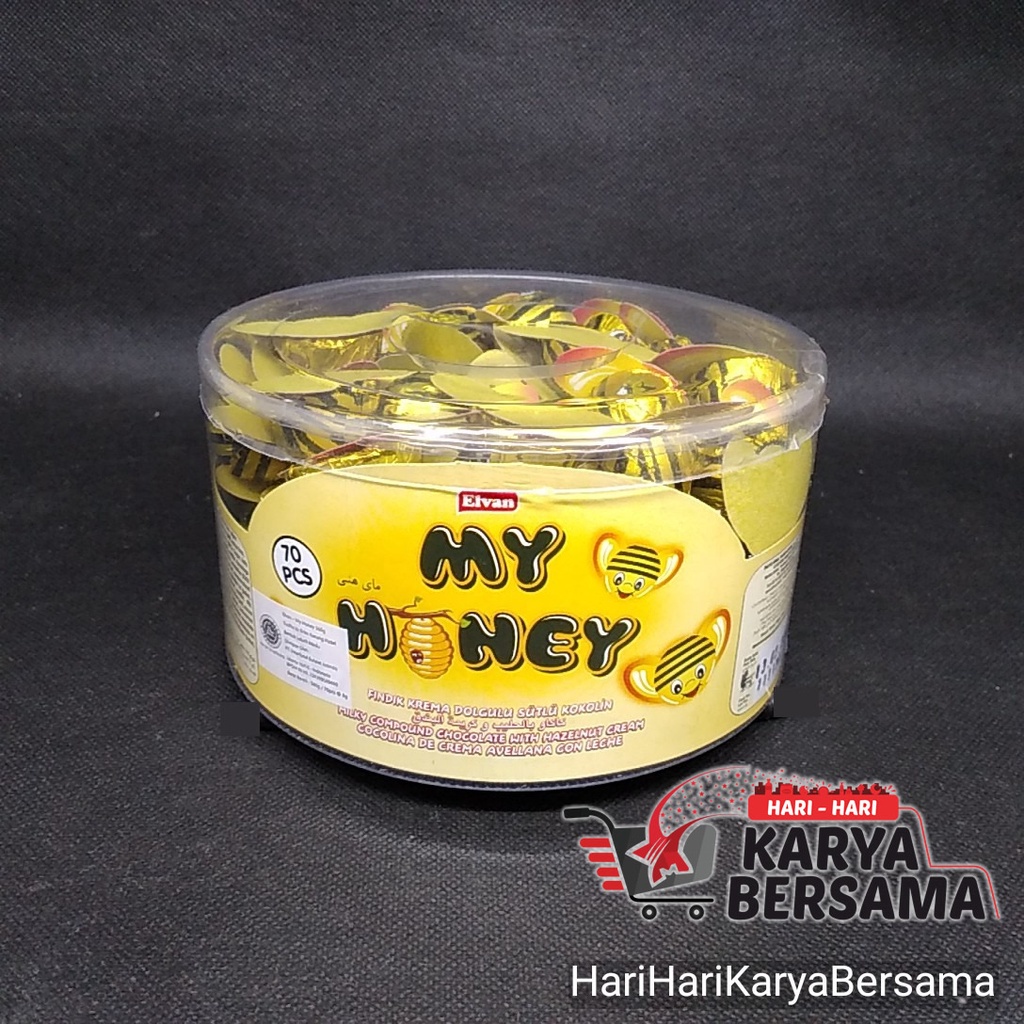 

ELVAN MY HONEY CHOCOLATE BOX 70'S X 8GR
