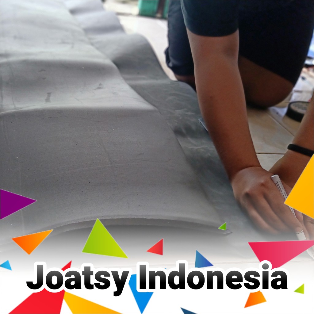 Tatakan Led Strobo Kaca