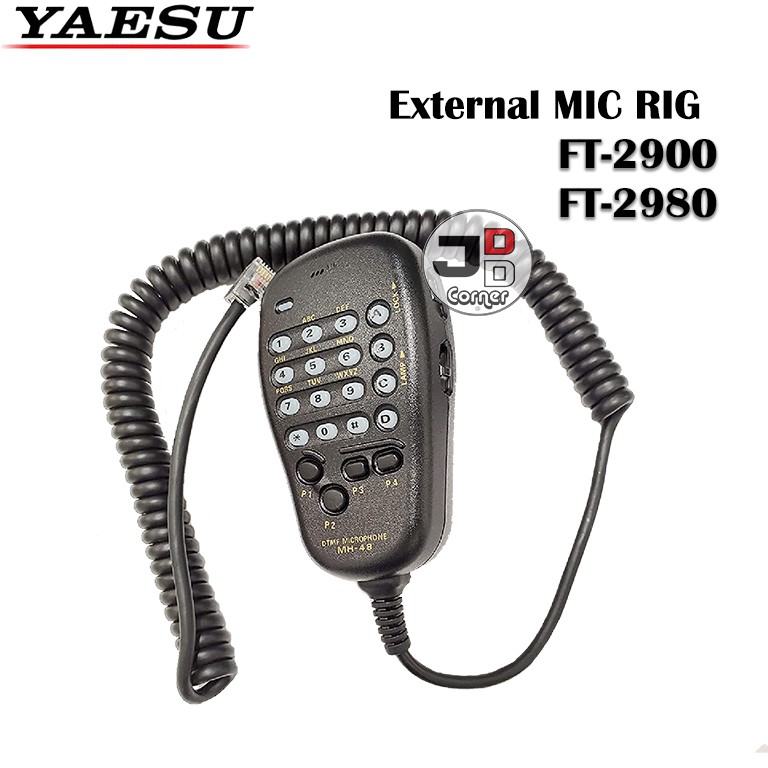 MIC RIG Yaesu FT-2900 MH-48 ORIGINAL Baru Extra Hand FT2900 MH48
