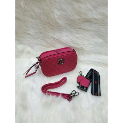 Unik TAS WANITA IMPORT CHNEL SNAPSHOT Berkualitas