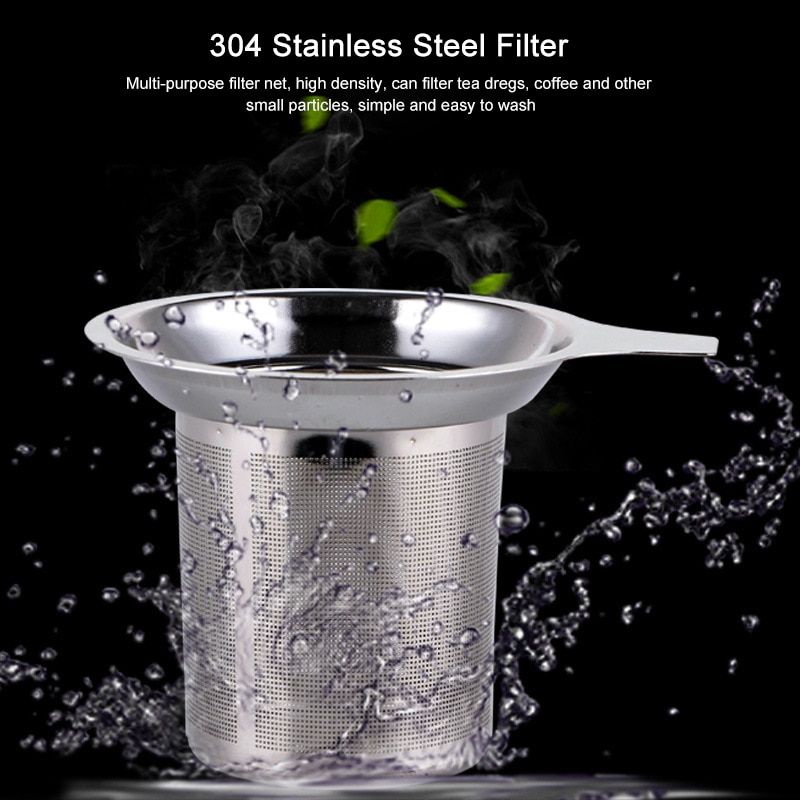 Filter Saringan Teh Reusable Tea Infuser Strainer Stainless Steel