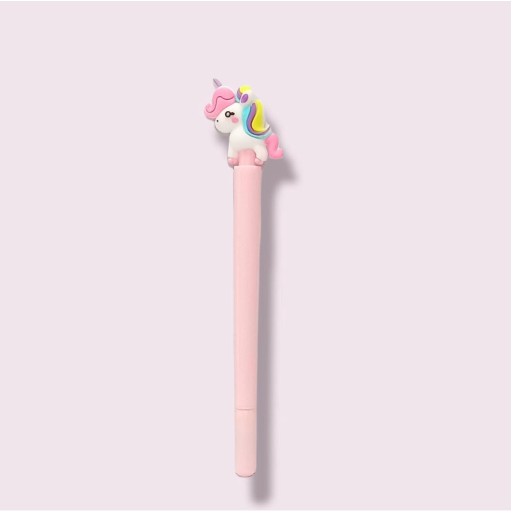 Bolpen karakter unicorn Lucu pulpen unicorn anak sekolah ATK Kado ultah Souvenir unicorn kado unicorn ballpoint anak murah