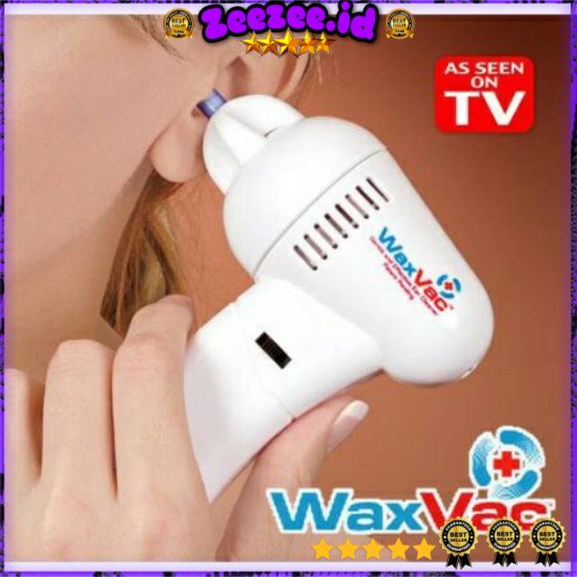 Pembersih Telinga / Penyedot Kotoran Telinga / Electric Ear Wax Vacuum Vac Wax Removal