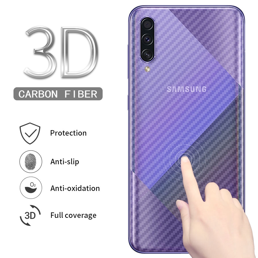 Suitable for Samsung Galaxy M30s Carbon Fiber Screen Back Protection Film DGX