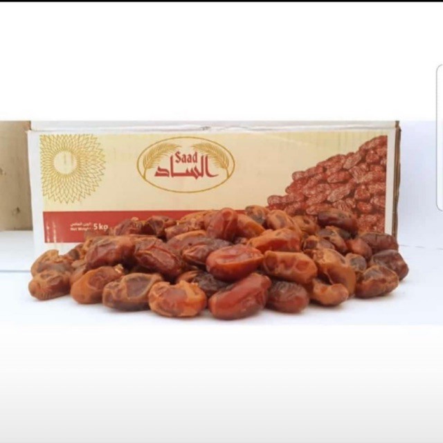 

Kurma Khalas Kemasan Dus 10 Kg Kurma Emirat Arab Saad / Grosir Oleh - Oleh Haji dan Umroh