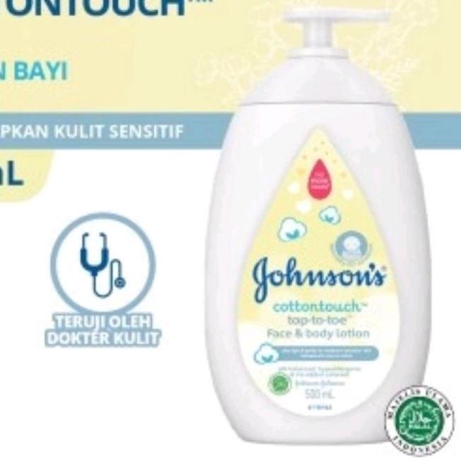 ➼ JOHNSON'S Baby Milk&Rice /Cottontouch Face & Body Lotion 500ml ✪