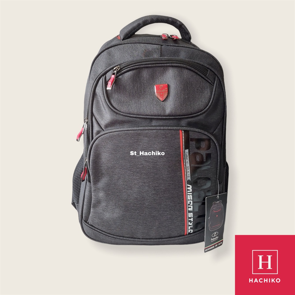 TERMURAH Tas Ransel Paloalto Backpack Cowo / Pria Alto Original | Ransel Laptop Sekolah Kerja Warna 