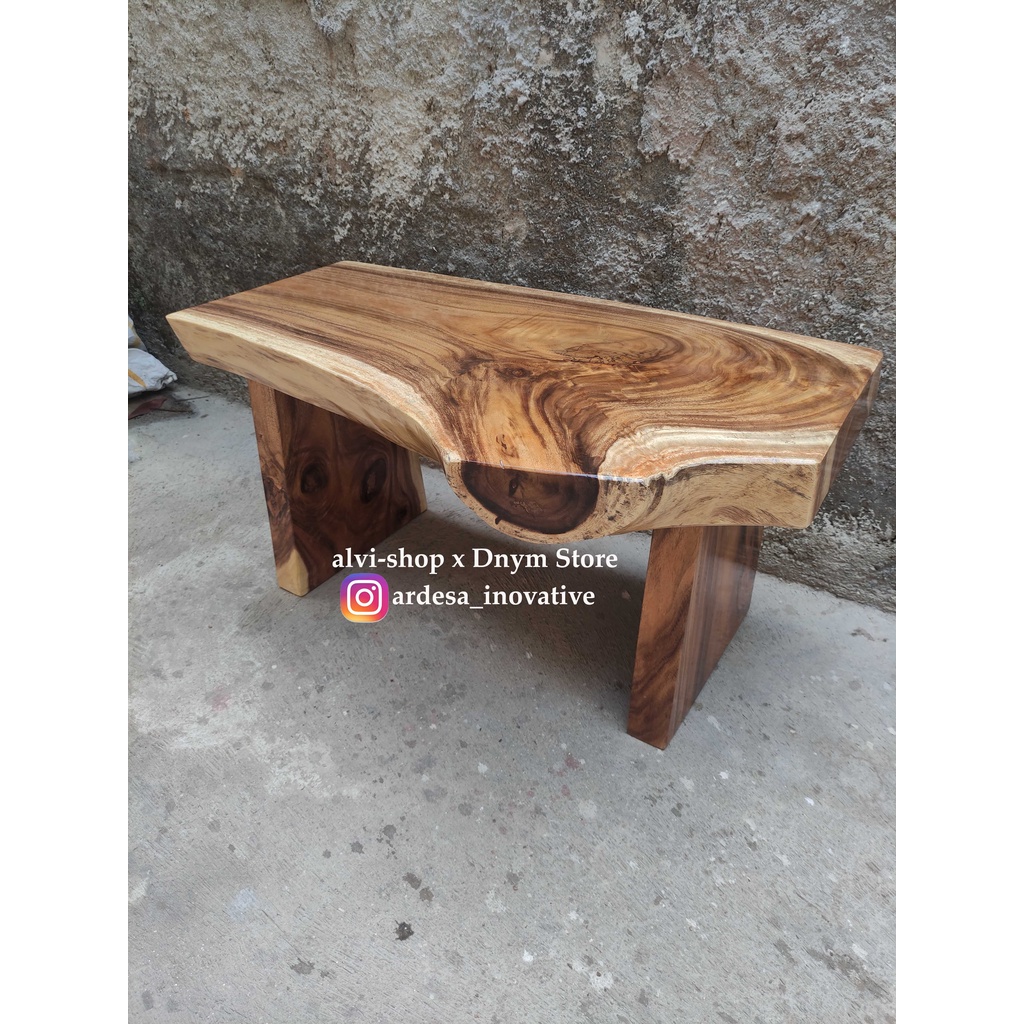 Meja TV Trembesi Minimalis /Meja Tamu Trembesi /Meja Kopi Kayu Trembesi Termurah