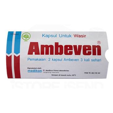 Ambeven 1 Strip Obat Wasir Ambeien
