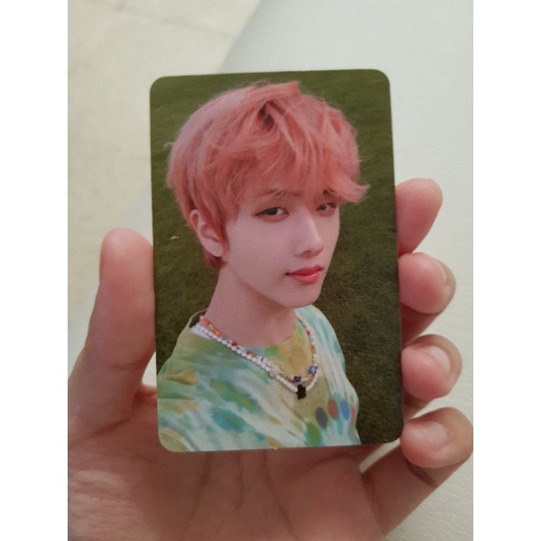 Photocard Jisung Hello Future Hello ver