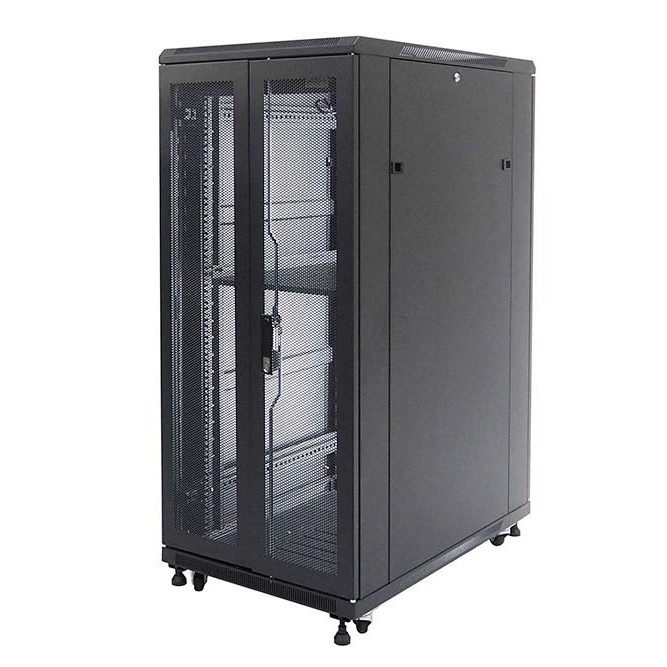 INDORACK Standing Close Rack 27U Perforated Door IR9027P Depth 900mm