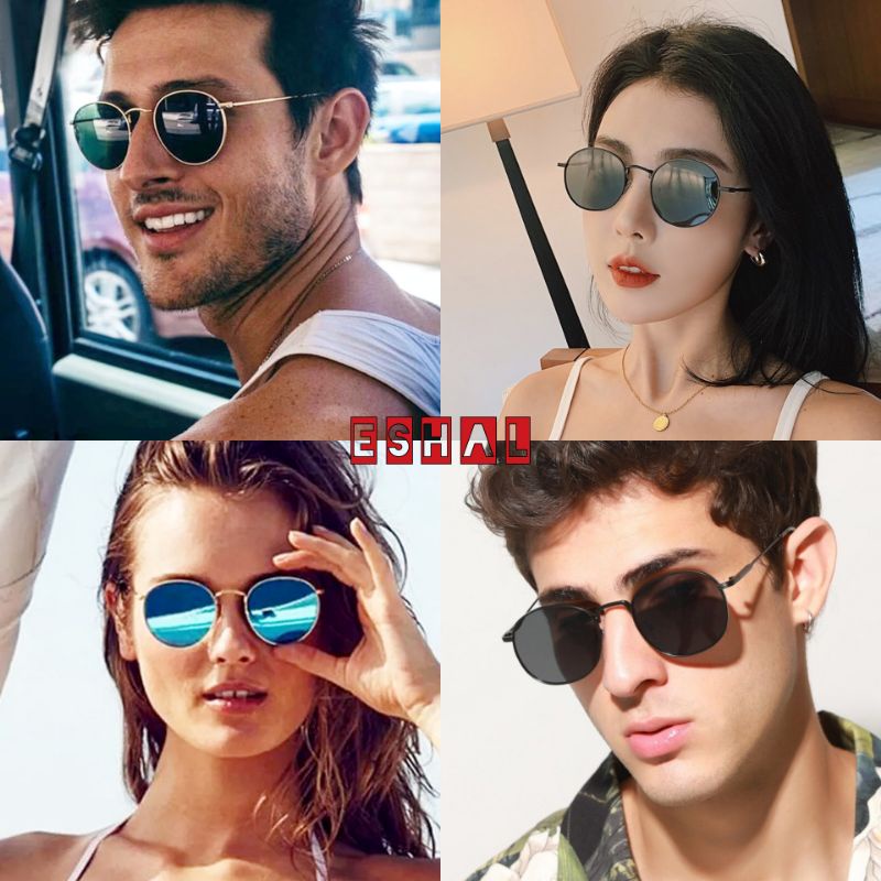 Kacamata Hitam Oval Gaya Pria Dan Wanita - Kacamata Fashion Milenial-1