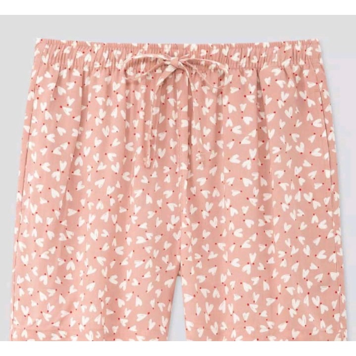 KULOT RAYON PREMIUM (FLORAL) BRAND UNIQLO/KULOT UNIQLO MOTIF FLORAL ORIGINAL