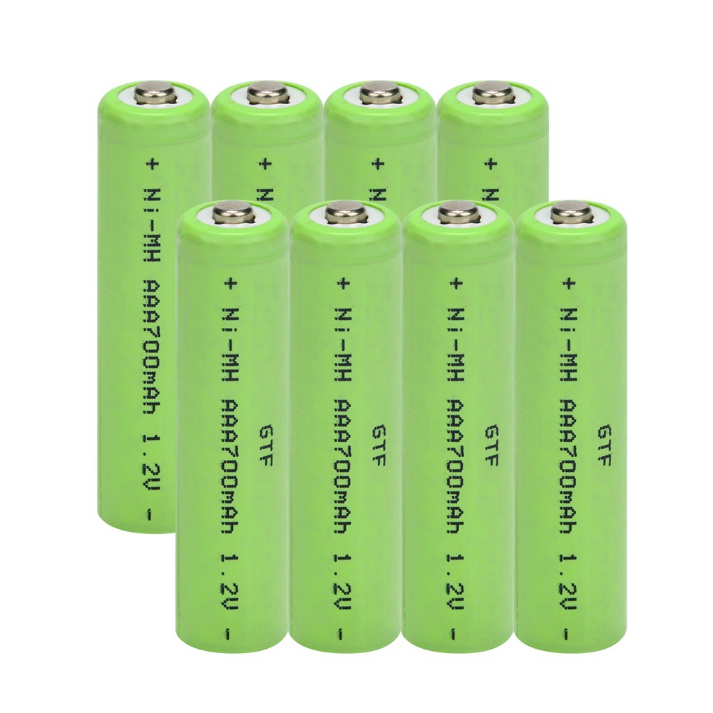 AAA 600mah Rechargeable Battery Charge Batre cas Ni-MH Nimh